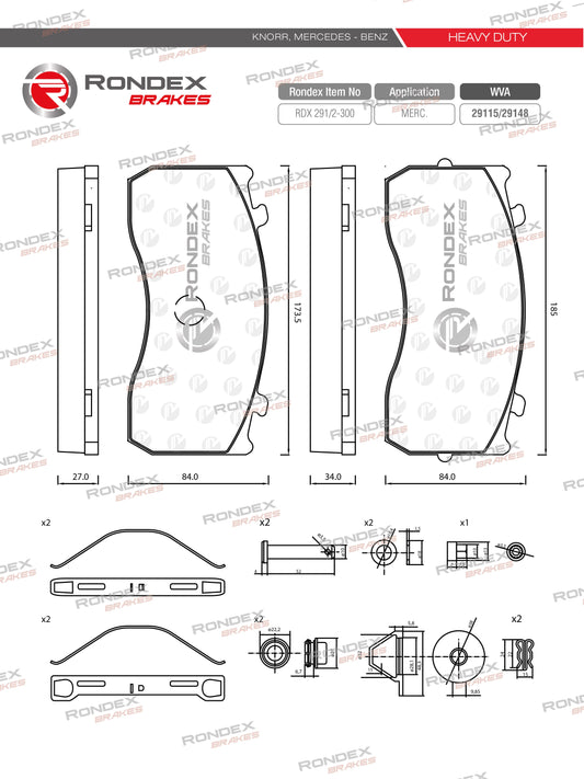 MERC ATEGO, MAN RDX 291/2-300