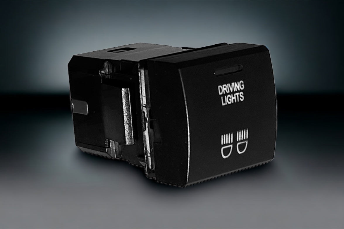 Square Push Button Switch - 22mm x 22mm