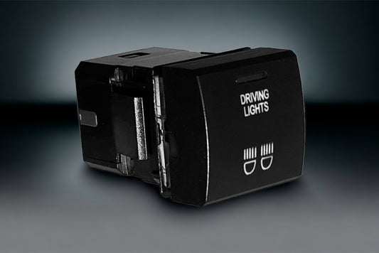 Square Push Button Switch - 22mm x 22mm