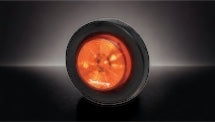 RED LED + GASKET ROUND 2”