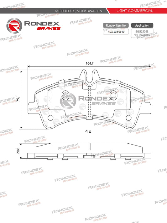 MERC SPRINTER 518, 519, VW CRAFTER (Double Wheel) (RR)