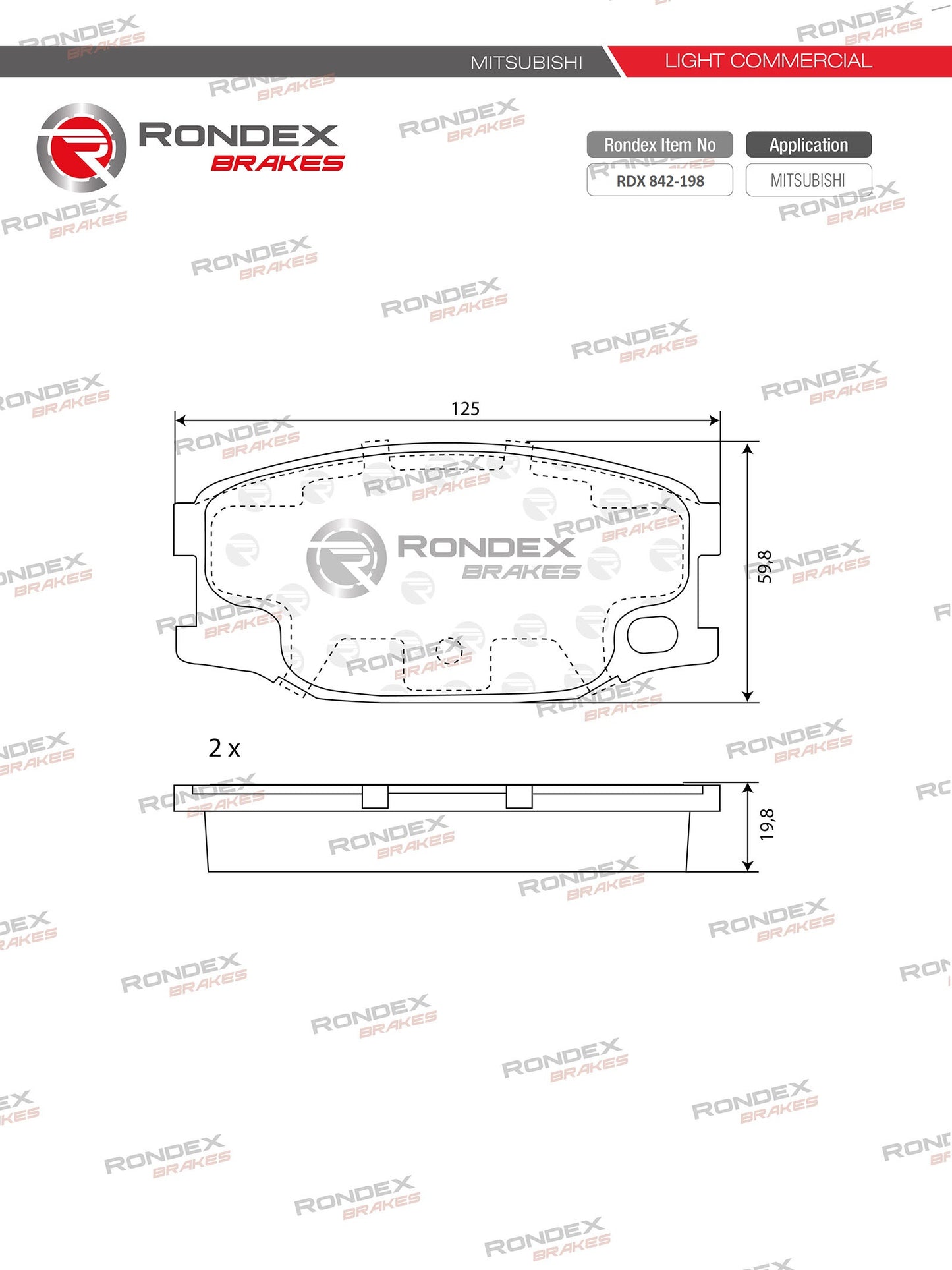 MITSUBISHI FUSO, CANTER FE3, FE4, FE5, FE6 (Platform Chassis)