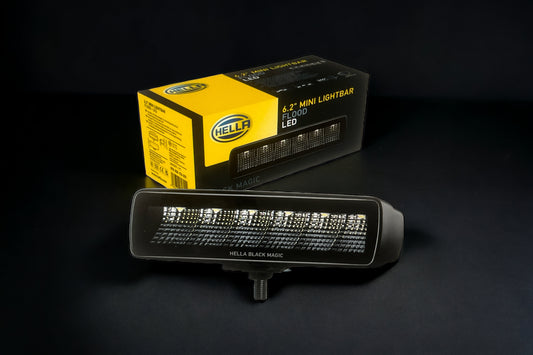 Hella Black Magic Mini Light bar 6.2” LED Flood